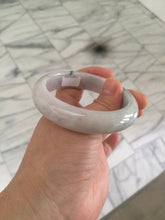 Load image into Gallery viewer, 54.5mm Certified Type A 100% Natural white/green/purple/yellow (FU LU SHOU) Jadeite Jade bangle AF63-9783
