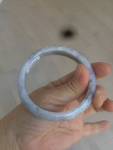 Load image into Gallery viewer, 56.5mm certified 100% natural Type A green/brown/purple jadeite jade bangle AQ26-2685