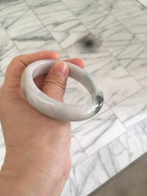 Load image into Gallery viewer, 54.5mm Certified Type A 100% Natural white/green/purple/yellow (FU LU SHOU) Jadeite Jade bangle AF63-9783