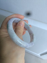 Load image into Gallery viewer, 56.5mm certified 100% natural Type A green/brown/purple jadeite jade bangle AQ26-2685