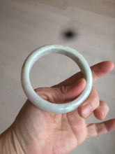 Load image into Gallery viewer, 57.5mm Certified 100% natural Type A light green/yellow/purple jadeite jade bangle N89-7531
