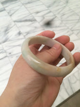 Load image into Gallery viewer, 56.5mm certified 100% natural Type A sunny green/brown/orange (Fu Lu Shou) jadeite jade bangle AC58-2477