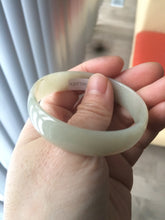 Load image into Gallery viewer, Certified 51.2mm Type A 100% Natural light green/yellow jadeite jade bangle group R5-8387 Add on item. No sale individually