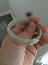 Load image into Gallery viewer, Certified 51.2mm Type A 100% Natural light green/yellow jadeite jade bangle group R5-8387 Add on item. No sale individually