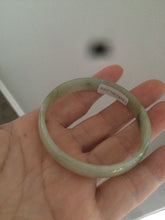 Load image into Gallery viewer, Certified 51.2mm Type A 100% Natural light green/yellow jadeite jade bangle group R5-8387 Add on item. No sale individually