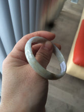Load image into Gallery viewer, Certified 51.2mm Type A 100% Natural light green/yellow jadeite jade bangle group R5-8387 Add on item. No sale individually