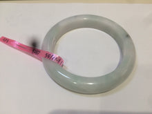 Load image into Gallery viewer, 55mm Certified Type A 100% Natural green/white/yellow Jadeite Jade bangle AD35-9287