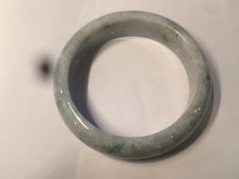 Load image into Gallery viewer, 57.9mm certified Type A 100% Natural green/purple Jadeite Jade bangle D76-3763