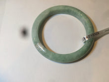 Load image into Gallery viewer, 56.6mm Certified Type A 100% Natural green Jadeite Jade bangle AS25-2481