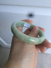 Load image into Gallery viewer, 56mm certified Type A 100% Natural sunny green/yellow Jadeite Jade bangle AR15-2704