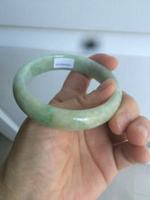 Load image into Gallery viewer, 56mm certified Type A 100% Natural sunny green/yellow Jadeite Jade bangle AR15-2704