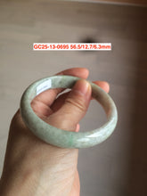 Load image into Gallery viewer, Sale! Certified type A 100% 55-61mm Natural green/white/purple Jadeite bangle group AG6