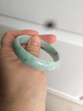 Load image into Gallery viewer, 51.7mm certified Type A 100% Natural sunny green Jadeite Jade bangle AR68-0452