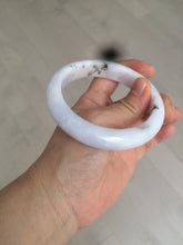 Load image into Gallery viewer, 59.4mm Certified type A 100% Natural light green/light purple/white Jadeite bangle J109-0514