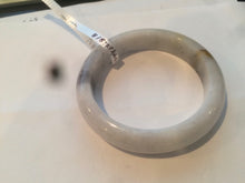 Load image into Gallery viewer, 53.5mm 100% natural Type A white/yellow/black jadeite jade bangle U83-3744