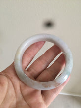 Load image into Gallery viewer, 57.5mm Certified Type A 100% Natural light green/purple/red Jadeite Jade bangle AC62-0052