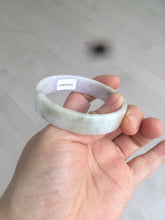 Load image into Gallery viewer, 51.5mm Certified Type A 100% Natural light purple/yellow/brown square Jadeite Jade bangle AC60-8067