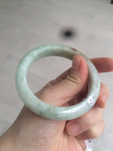 Load image into Gallery viewer, Sale! 53.9mm Type A 100% Natural light green/brown/red Jadeite Jade bangle Q91-8624