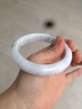 Load image into Gallery viewer, 59.7mm certified 100% Natural green/purple/white/brown jadeite Jade bangle J107-0542