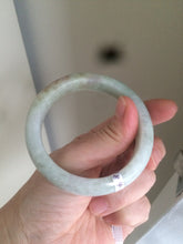 Load image into Gallery viewer, Sale! 53.9mm Type A 100% Natural light green/brown/red Jadeite Jade bangle Q91-8624