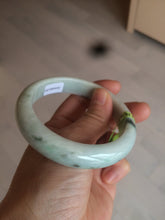 Load image into Gallery viewer, 58.3mm Certified 100% natural Type A green/purple jadeite jade bangle AJ23-6197