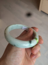 Load image into Gallery viewer, 58.3mm Certified 100% natural Type A green/purple jadeite jade bangle AJ23-6197