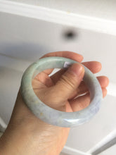 Load image into Gallery viewer, 57.5mm Certified Type A 100% Natural green purple jadeite jade bangle AM27-2119