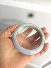 Load image into Gallery viewer, 57.5mm Certified Type A 100% Natural green purple jadeite jade bangle AM27-2119