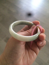 Load image into Gallery viewer, 52.6mm 100% natural Type A green/yellow/white jadeite jade bangle Z16