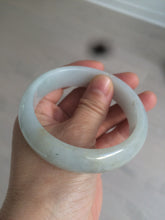 Load image into Gallery viewer, 56.7mm Type A 100% Natural light green yellow Jadeite Jade bangle GC4