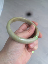 Load image into Gallery viewer, 60mm Certified 100% natural Type A yellow jadeite jade AJ26-9926