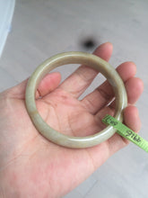 Load image into Gallery viewer, 60mm Certified 100% natural Type A yellow jadeite jade AJ26-9926