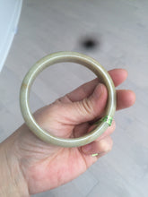 Load image into Gallery viewer, 60mm Certified 100% natural Type A yellow jadeite jade AJ26-9926