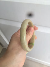 Load image into Gallery viewer, 60mm Certified 100% natural Type A yellow jadeite jade AJ26-9926