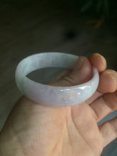 Load image into Gallery viewer, 50mm certified Type A 100% Natural green/purple/yellow (FU LU SHOU) Jadeite Jade bangle AS46-2626