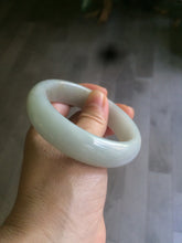 Load image into Gallery viewer, 56.7mm Type A 100% Natural light green yellow Jadeite Jade bangle GC4