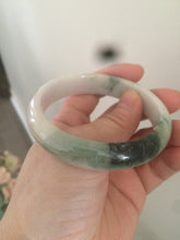 Load image into Gallery viewer, 56.7mm type A 100% Natural green/purple/pink/white (福禄寿) Jadeite Jade bangle G52