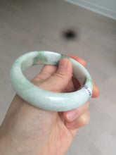 Load image into Gallery viewer, Sale! 57.4 mm Certified Type A 100% Natural green/purple/yellow(福禄寿) Jadeite Jade bangle Q92-2410