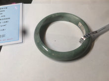 Load image into Gallery viewer, 56.2 mm certificated Type A 100% Natural green/orange Jadeite Jade bangle AC54-6339