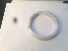 Load image into Gallery viewer, 59.8mm Certified 100% Natural Type A green white purple Jadeite Jade bangle AM21-9549