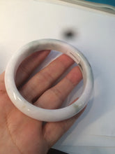 Load image into Gallery viewer, 59.8mm Certified 100% Natural Type A green white purple Jadeite Jade bangle AM21-9549