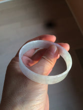 Load image into Gallery viewer, 53.5mm Certified Type A 100% Natural green purple thin jadeite jade bangle AQ50-2834