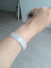 Load image into Gallery viewer, 53.5mm Certified Type A 100% Natural green purple thin jadeite jade bangle AQ50-2834