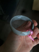 Load image into Gallery viewer, 52.7mm certified Type A 100% Natural green Jadeite Jade bangle W55-3908