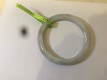Load image into Gallery viewer, 57.8mm Certified Type A 100% Natural light green/brown Jadeite Jade bangle Z81-5732