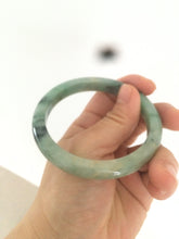 Load image into Gallery viewer, 58mm Certified Type A 100% Natural green/yellow Jadeite Jade bangle AS49-5045
