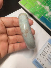 Load image into Gallery viewer, 58.8mm certified 100% natural Type A green/blue/purple/brown jadeite jade bangle W83-9905