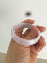 Load image into Gallery viewer, 50mm certified Type A 100% Natural green/purple/yellow (FU LU SHOU) Jadeite Jade bangle AS46-2626