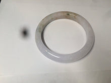 Load image into Gallery viewer, 53.6mm 100% natural Type A light green/red/purple (FU LU SHOU, 福禄寿) jadeite jade bangle W84-4031