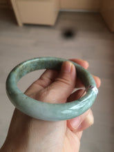 Load image into Gallery viewer, 60mm Certified 100% natural Type A green/brown/gray jadeite jade AJ42-5453